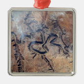 ユタの緑の川とその支流の峡谷 メタルオーナメント (正面)