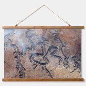 ユタの緑の川とその支流の峡谷 吊り下げ型タペストリー (正面)