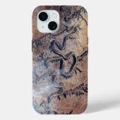 ユタの緑の川とその支流の峡谷 Case-Mate iPhoneケース (裏面)