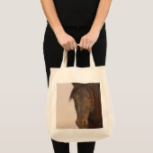 ユタの食料品トート野生の馬 トートバッグ (正面(商品))