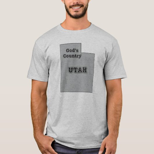 ユタは神の国 Tシャツ (正面)