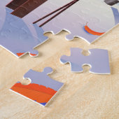 ユタをスキーに! ジグソーパズル (側面)