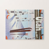 ユタをスキーに! ジグソーパズル (横)