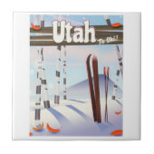 ユタをスキーに！ タイル (正面)