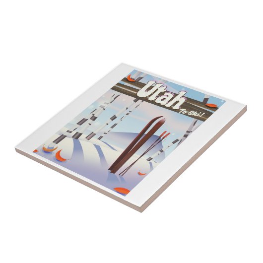 ユタをスキーに！ タイル (側面)