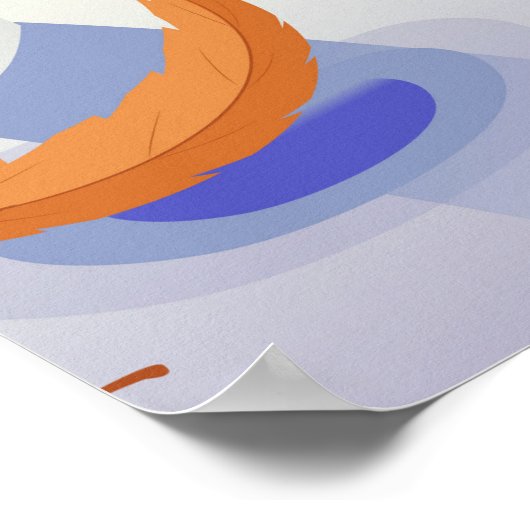 ユタをスキーに! ポスター (角)