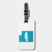 ユタウェーブ魚釣り ラゲッジタグ (正面縦)