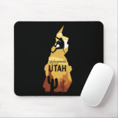 ユタカニヨンランズハイキングヴィンテージトラベルマウスパッド マウスパッド (マウス)