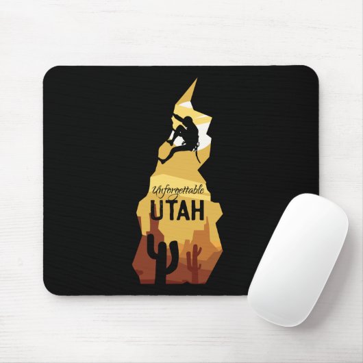 ユタカニヨンランズハイキングヴィンテージトラベルマウスパッド マウスパッド (マウス)