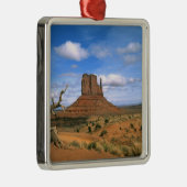ユタカラフル州モニュメントバレーミッテンス メタルオーナメント (右)