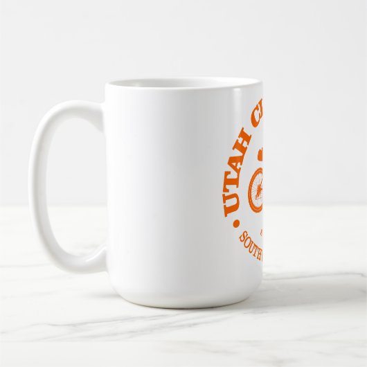 ユタクリフスループ(サイクリング) コーヒーマグカップ (左)