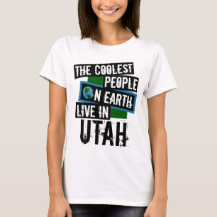 ユタクール州に住む地球の人々 Tシャツ