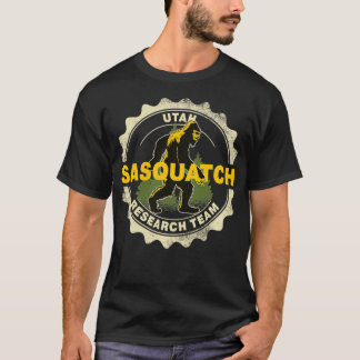 ユタサスカッチ研究チームBigfoot信者ファン Tシャツ