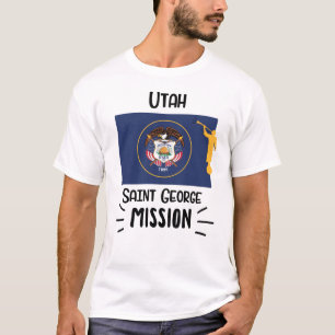 ユタサンジョージモルモンLDSミッション Tシャツ