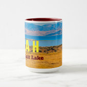 ユタザソルト素晴らしレイク州マグ マグカップ (中央)