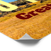 ユタザソルト素晴らしレイク州 ポスター (角)