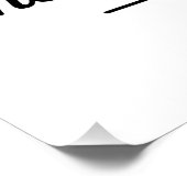 ユタザビーハイブ州標識 ポスター (コーナー)