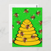 ユタザビーハイブ州 ポストカード (正面/裏面)