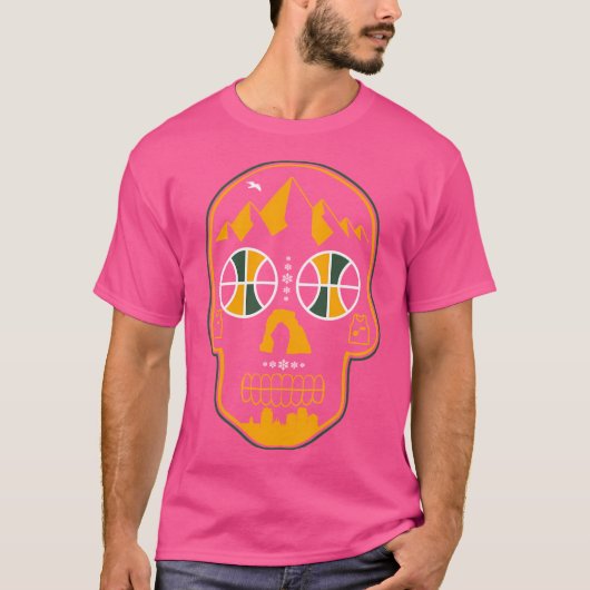 ユタシュガースカル Tシャツ (正面)