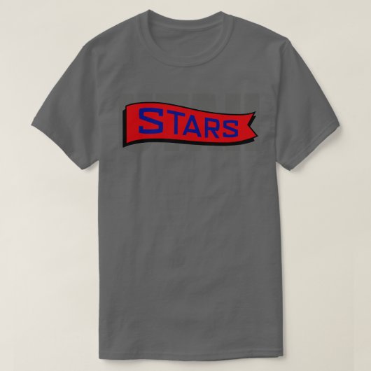 ユタスターズABAバスケットボール Tシャツ (デザイン正面)