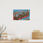 ユタスペインの州フォーク – ラージ・レターシーン ポスター (キッチン)