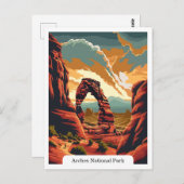 ユタトラベルヴィンテージ ポストカード (正面/裏面)