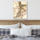 ユタパノラママップユタ キャンバスプリント (インサイチュ (寝室))