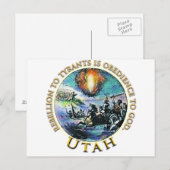 ユタパーティー インビテーションポストカード (正面/裏面)