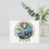 ユタパーティー インビテーションポストカード (スタンド正面)