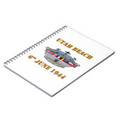 ユタビーチ1944年6月6日 ノートブック (左側)