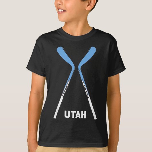 ユタホッケースティック Tシャツ (正面)