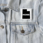 ユタホームオ遠くにフス州 缶バッジ (インサイチュ)