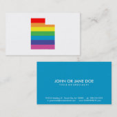 ユタレインボー 名刺 (正面/裏面)