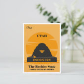 ユタヴィンテージビーハイブ州旅行 ポストカード (スタンド正面)
