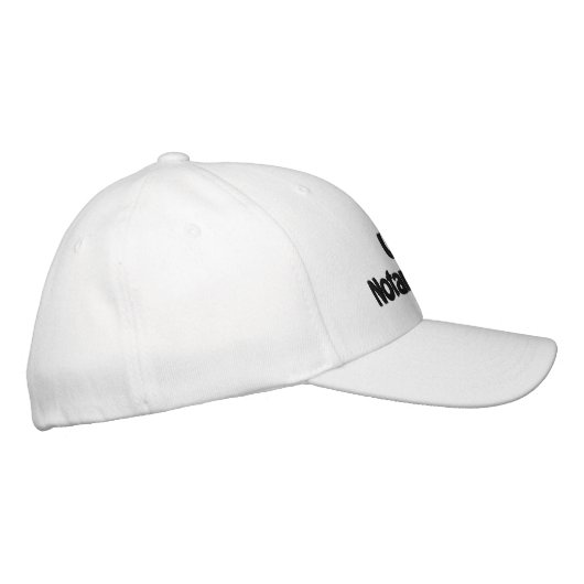 ユタ公証人公的刺繍野球帽 刺繍入りキャップ (右)