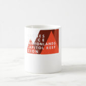 ユタ国立公園ユタの五大記念品NP コーヒーマグカップ (中央)