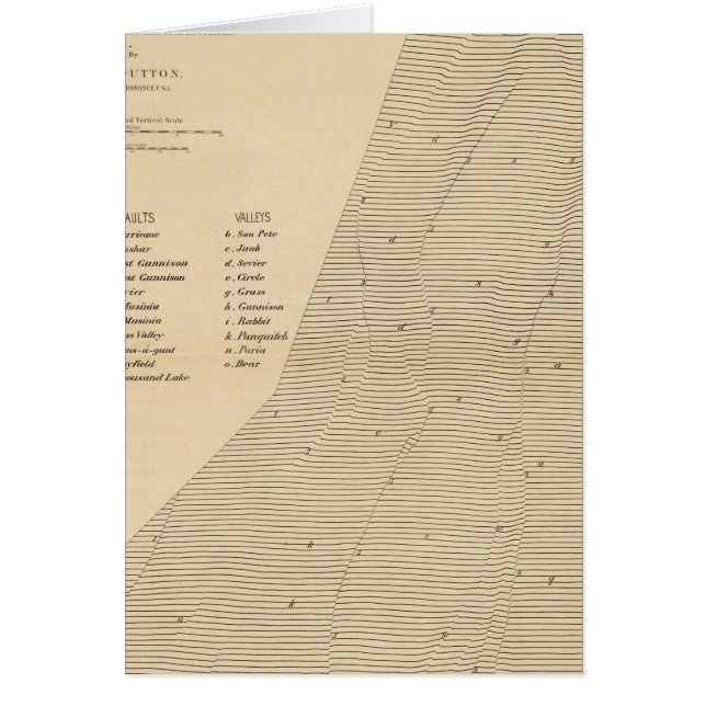 ユタ変位のステレオグラム (正面)