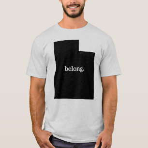 ユタ属州マップTシャツ Tシャツ