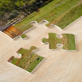 ユタ山の納屋。 ジグソーパズル (側面)