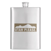 ユタ州お願い フラスク (正面)