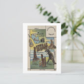 ユタ州で表示するサイトのUtahEmployments ポストカード (スタンド正面)