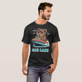 ユタ州とアイダホ州の可愛い熊の湖 Sサイズ Tシャツ (正面フル)