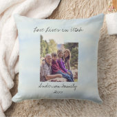 ユタ州に住む州の形をしたカスタム写真 クッション (ブランケット)