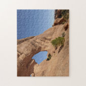 ユタ州のアーチーズ国立公園のPartition Arch III ジグソーパズル (縦)