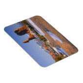 ユタ州のアーチ国立公園。アメリカ。平衡岩 マグネット (右側)