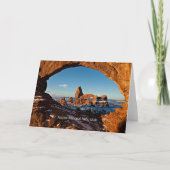 ユタ州のアーチ国立公園 カード (正面)