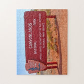 ユタ州のカニョンランズ国立公園。 ジグソーパズル (縦)