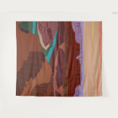 ユタ州のキャニョンランズ国立公園 タペストリー (正面(横))