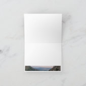 ユタ州のスイッチバックへの感謝カード サンキューカード (内部)