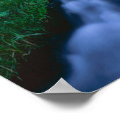 ユタ州のハイウインタス・ウィルダネス。静水フォーク ポスター (角)